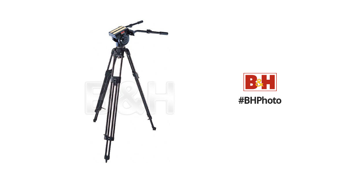 Manfrotto 350MVB Professional Video Tripod Legs (Black) with