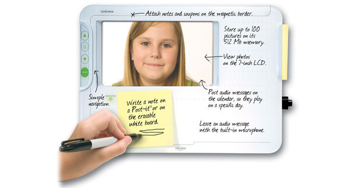 Audiovox homebase Audio Message Center and Digital DPF710K B&H