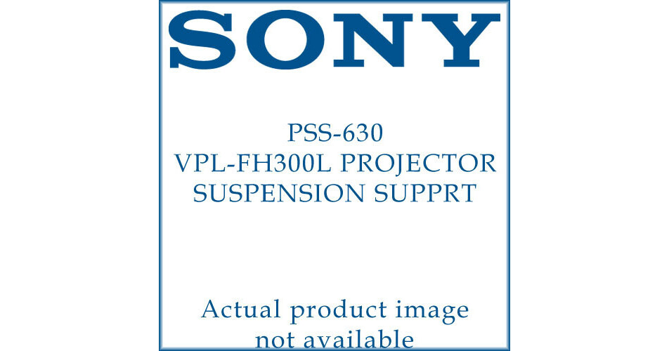 Sony Pss 630 Projector Suspension Support Pss 630 B H Photo Video