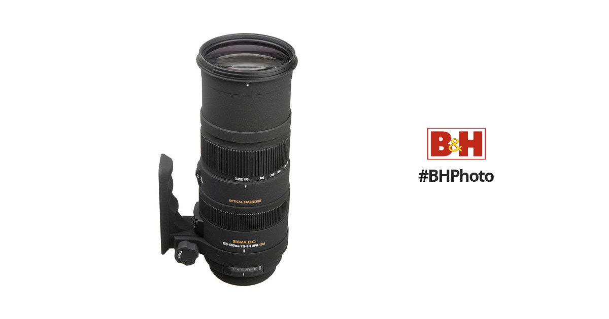 Sigma 150-500mm f/5-6.3 APO DG OS HSM Lens for Canon EF 737101