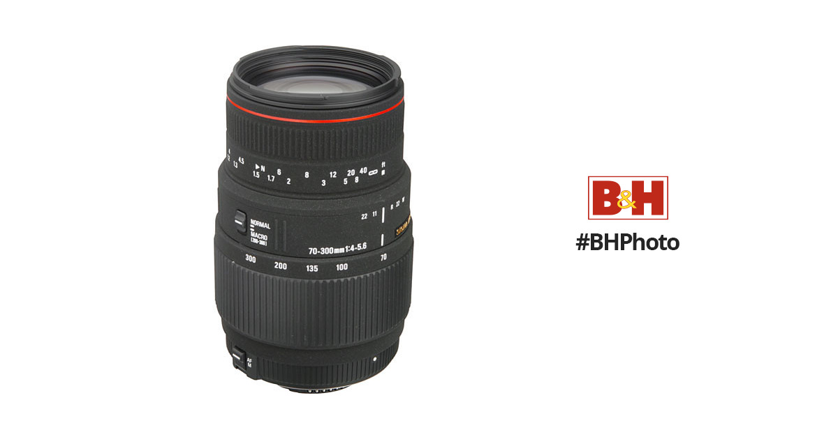 Sigma 70-300mm f/4-5.6 APO DG Macro Lens for Nikon AF-D 5A8306