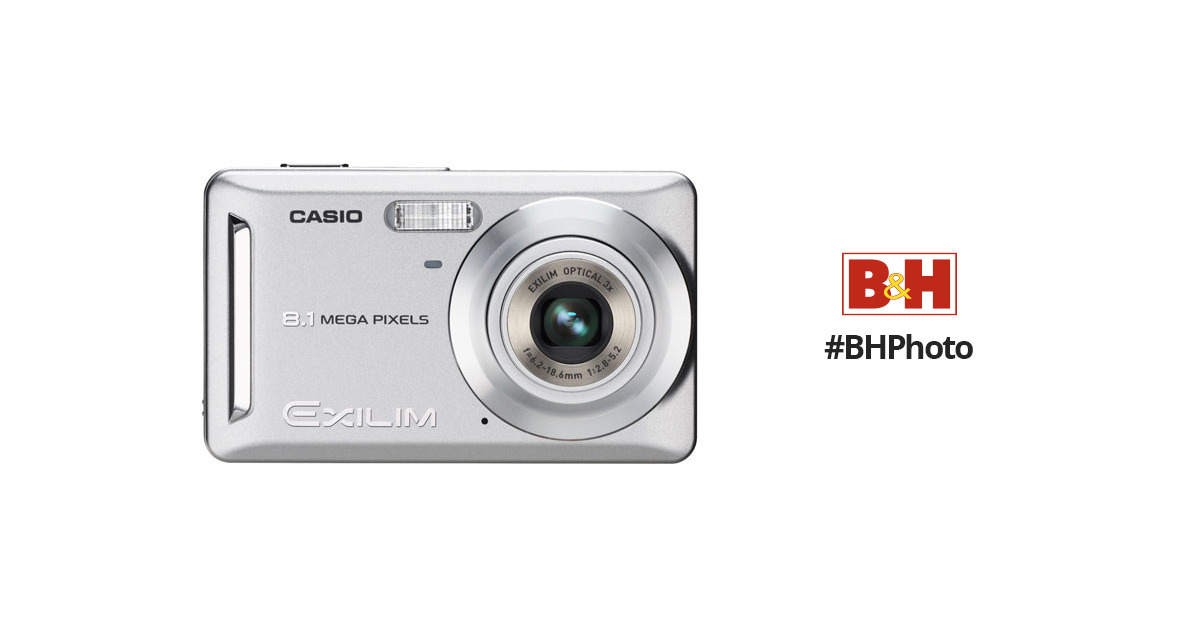 Casio Exilim EX-Z9 Digital Camera (Silver) EX-Z9SREBA BH Photo