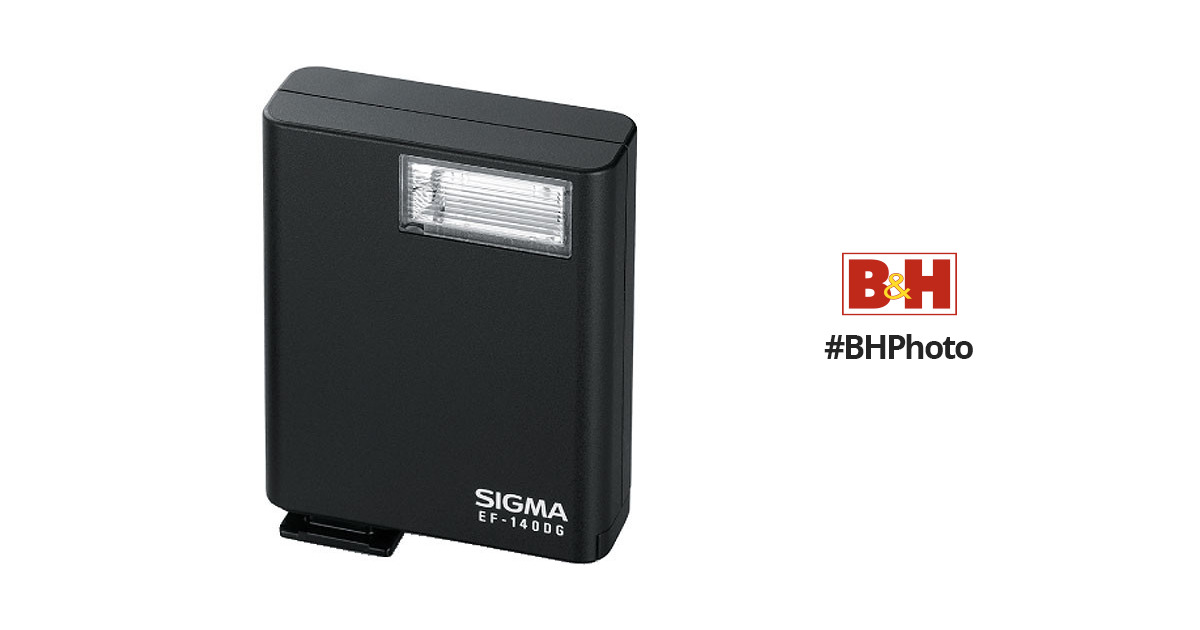 Sigma EF-140 DG Shoe Mount Flash for DP1 Camera F40940 B&H Photo