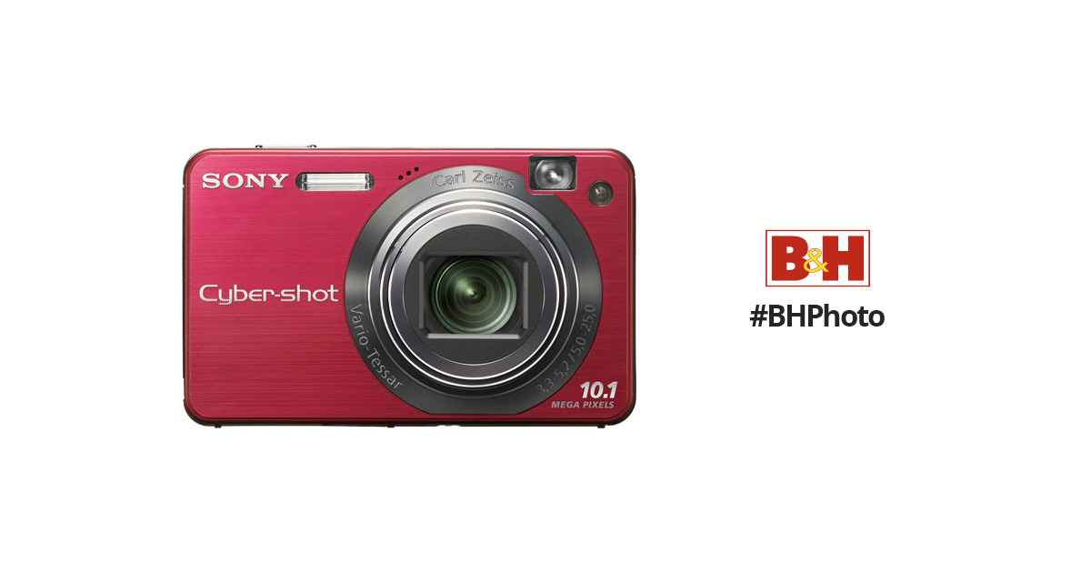 Sony Cyber-shot DSC-W170 Digital Camera (Red) DSCW170/R B&H
