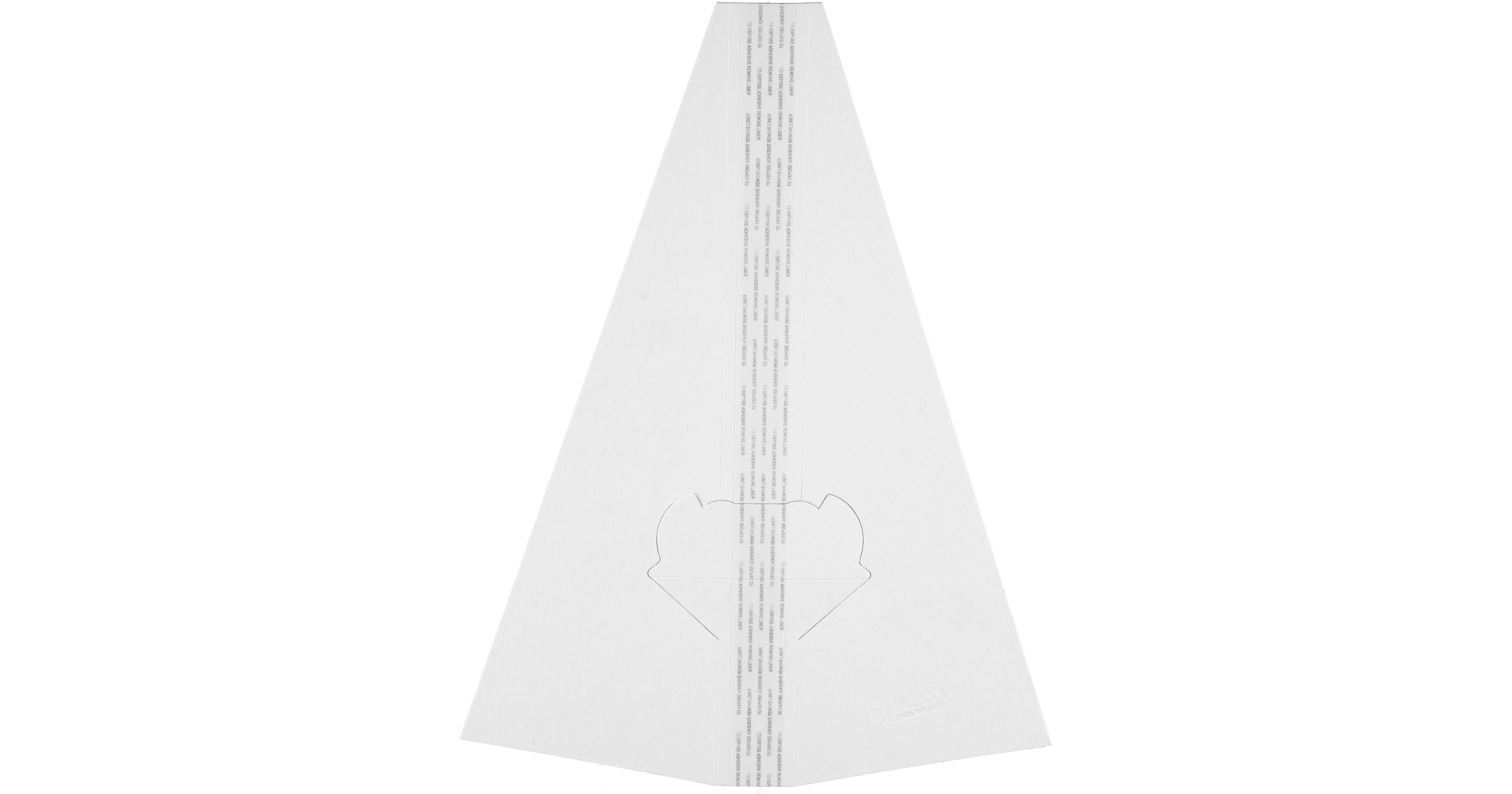 Double Wing White 12 inch Easel Backs 400pk