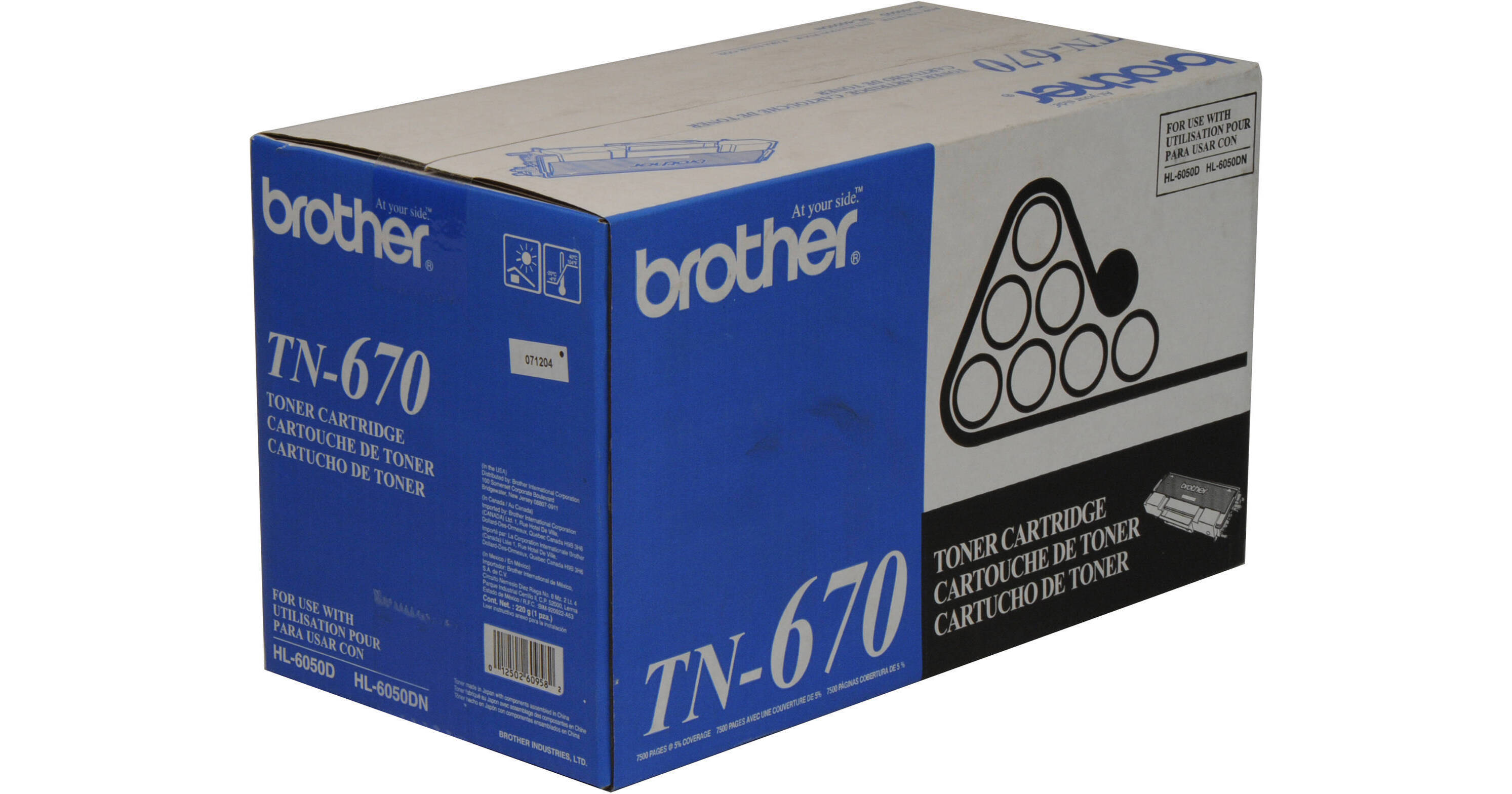 Brother TN-670 High Yield Toner Cartridge