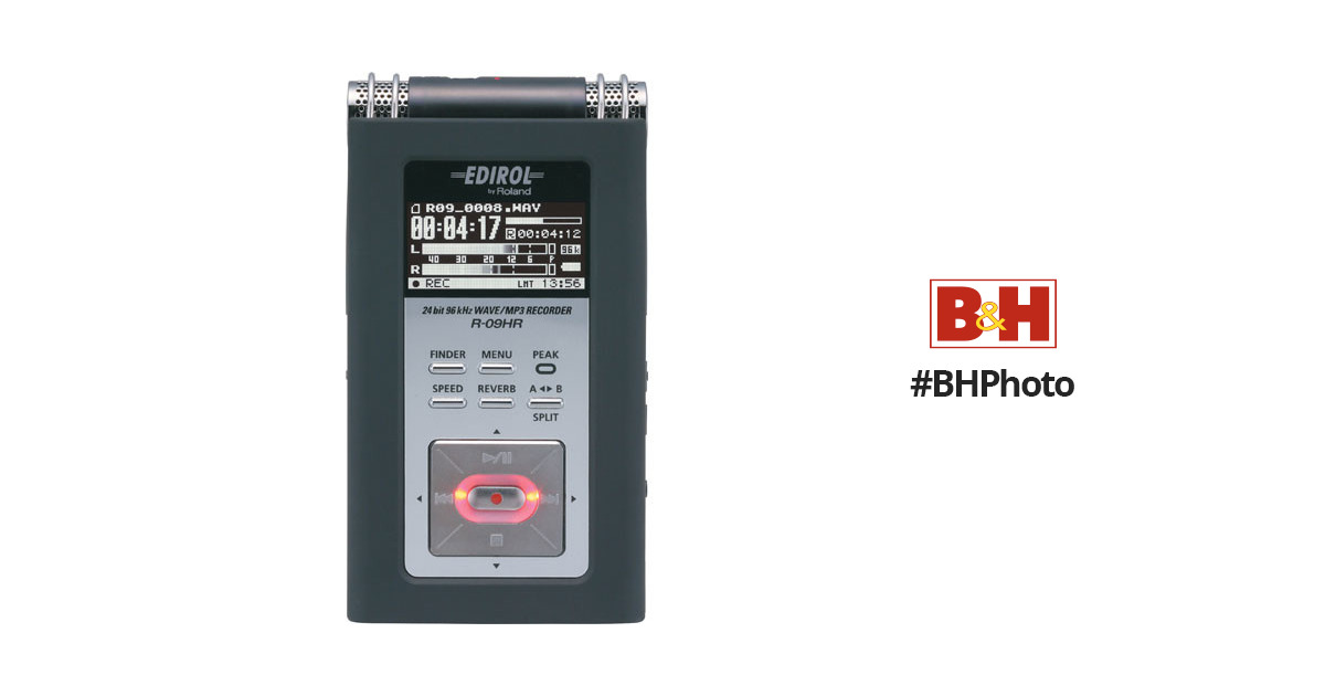 Edirol Roland R-09HR Portable High-Resolution Audio B&H