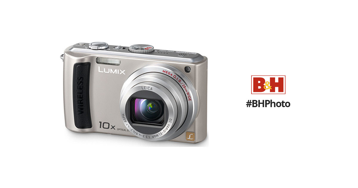 kalkoen Goederen Verzorger Panasonic Lumix DMC-TZ50 Digital Camera (Silver) DMC-TZ50S B&H
