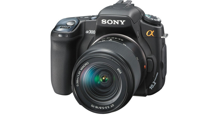 Sony Alpha DSLR-A350 SLR Digital Camera With Sony DSLRA350K B&H