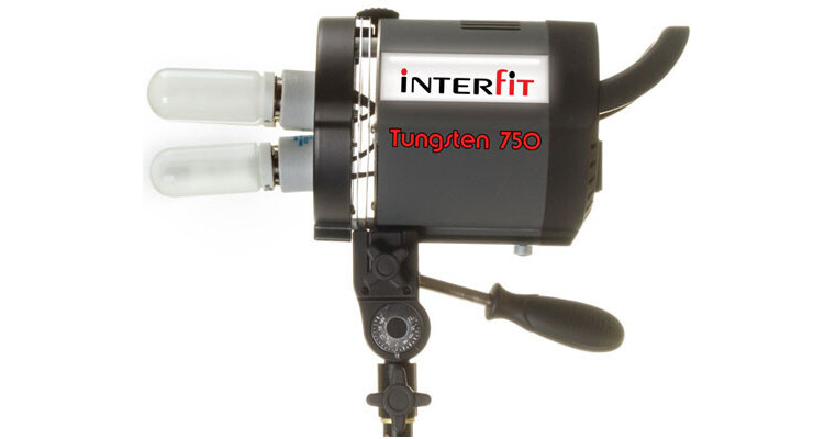 Interfit Stellar 750X Tungsten Open Face Light INT155 B&H Photo