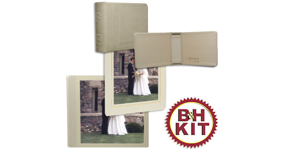 Albums X Milano Photo/Wedding Album Kit with Embossed Cover and