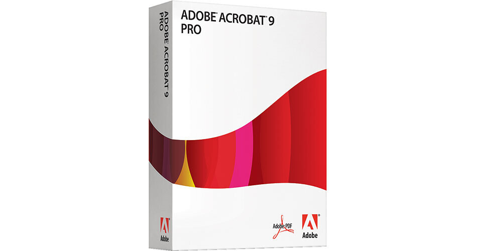 adobe acrobat pro 9 for sale