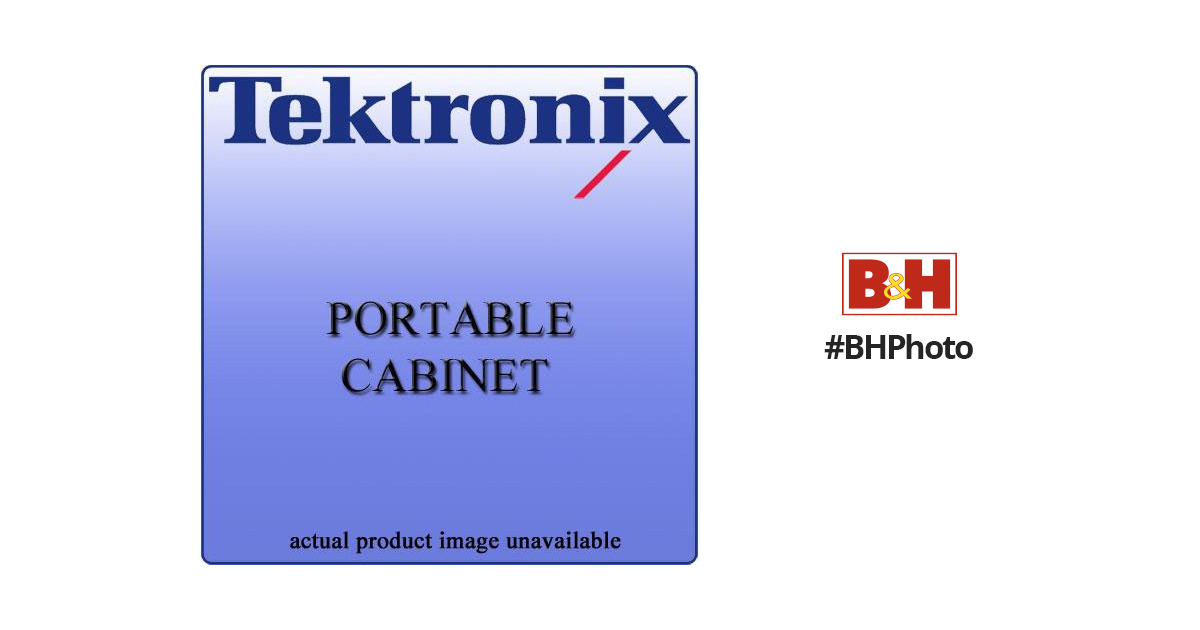 Tektronix WFM50F01 Portable Cabinet 