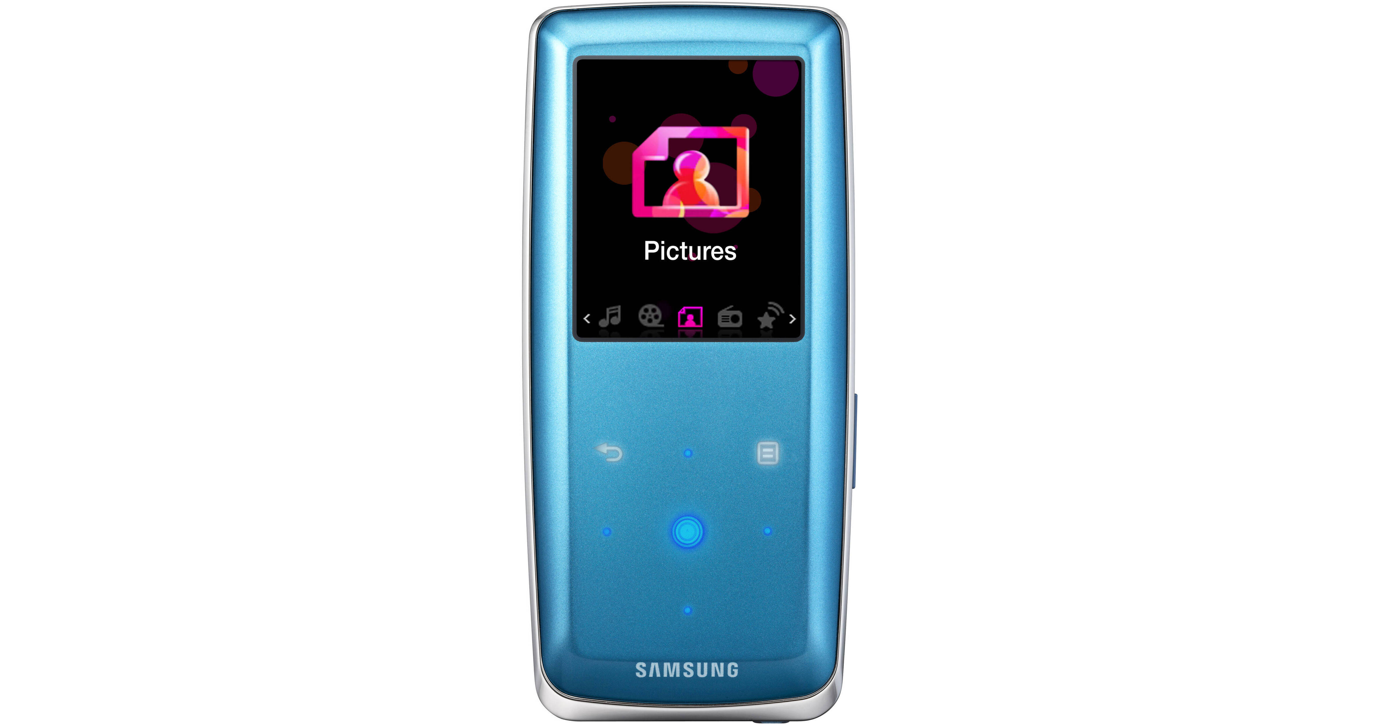 Samsung S3 Portable Media Player 4GB Blue YP S3JAL XAA B H