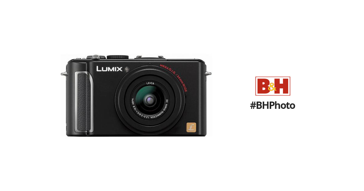 Panasonic Lumix DMC-LX3 Digital Camera (Black)