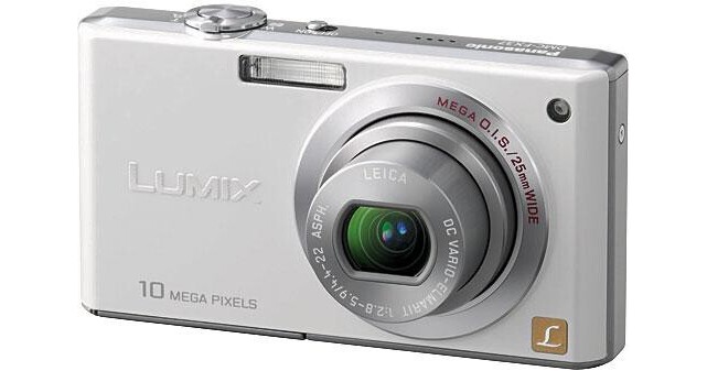 Panasonic Lumix DMC-FX37 Digital Camera (White)