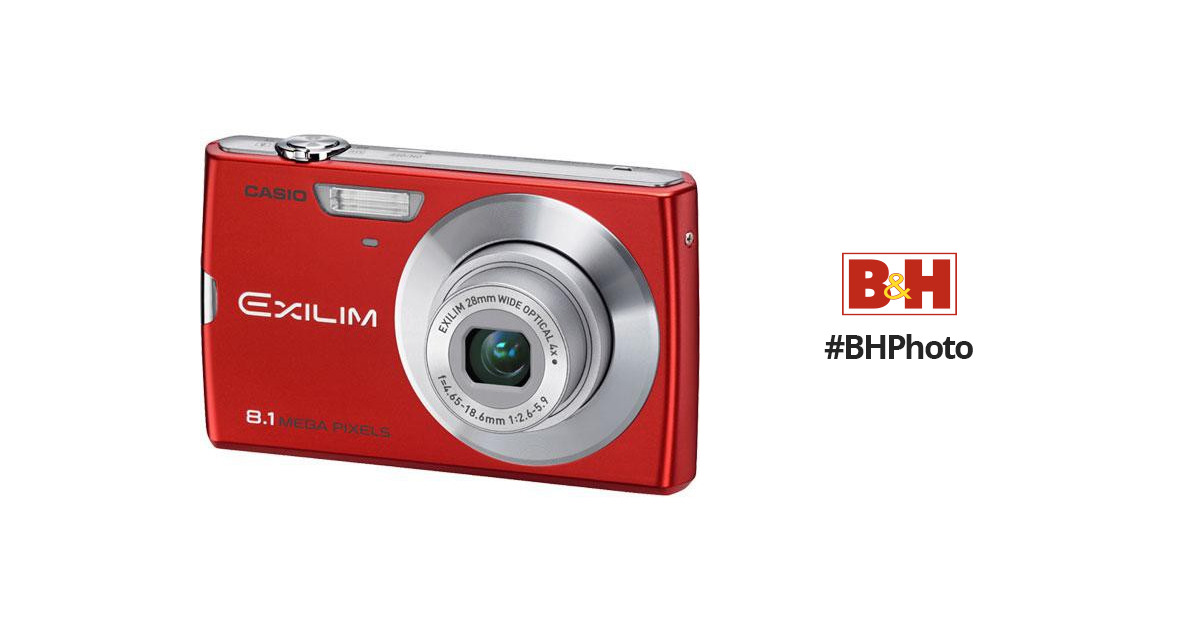 Casio Exilim EX-Z150 Digital Camera (Red) EX-Z150R B&H Photo