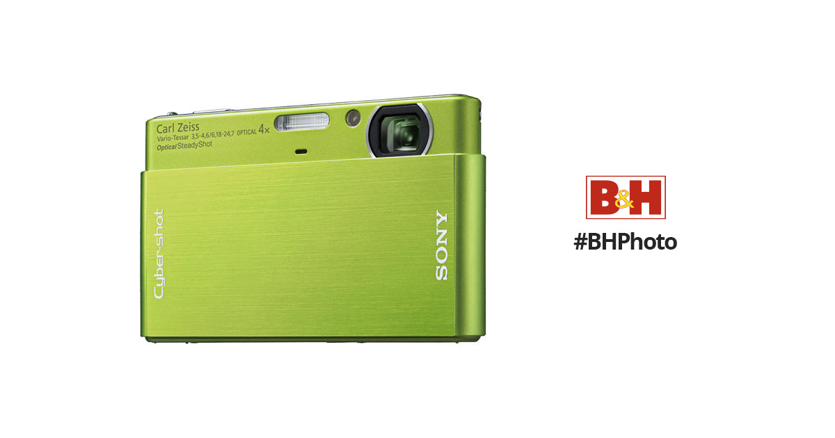 Sony Cyber-shot DSC-T77 Digital Camera (Green)