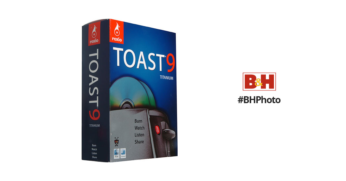 roxio toast burn image to dvd