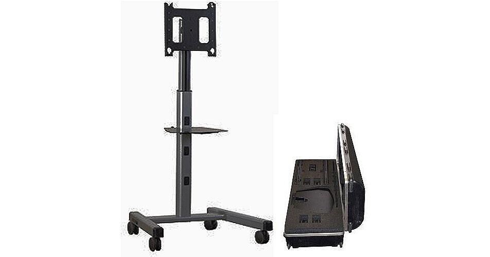 Chief PFCUB700 Mobile Flat Panel Cart and Case Kit (Black)