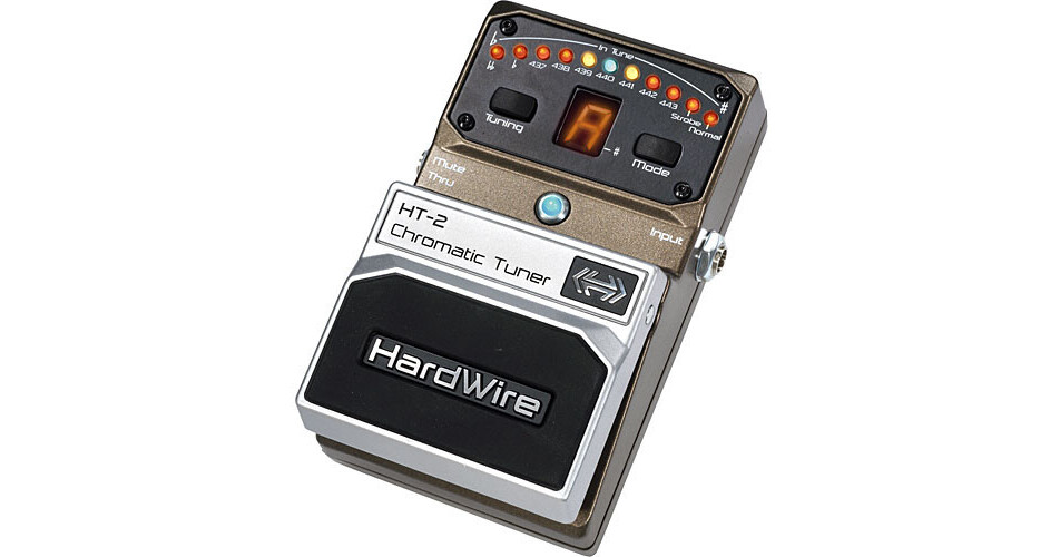 DigiTech HT-2 HardWire Chromatic Tuner Stombox Pedal HT-2 B&H