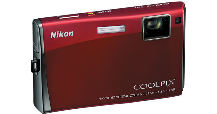 Nikon Coolpix S60 Digital Camera (Crimson Red) 26134 B&H Photo