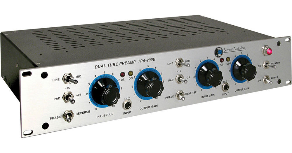 Summit Audio TPA-200B - Microphone/Line Preamp