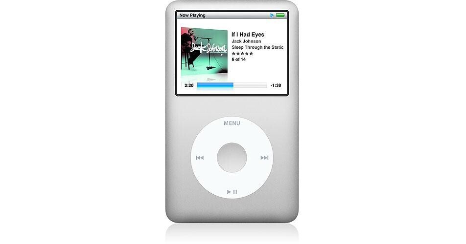 Apple iPod classic 120GB (Silver) MB562LL/A B&H Photo Video