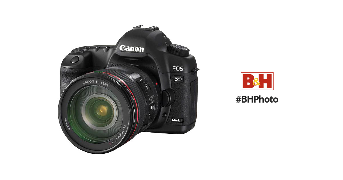 Canon EOS 5D Mark II DSLR Kit with Canon 24-105mm f/4L 2764B004