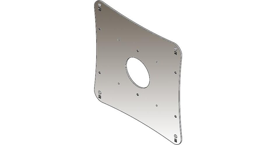 Chief JSB210S Interface Bracket for J-Series (Silver) JSB210S