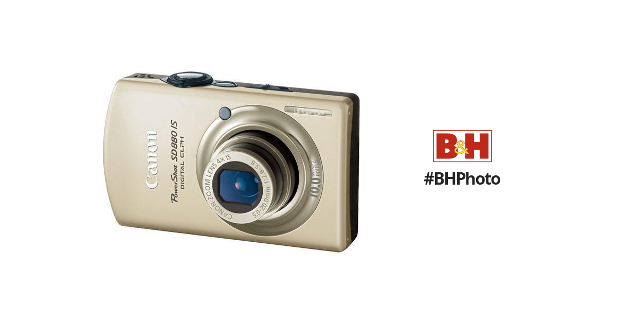 Uitschakelen ziekenhuis snijder Canon PowerShot SD880 IS Digital ELPH Digital Camera 2672B001
