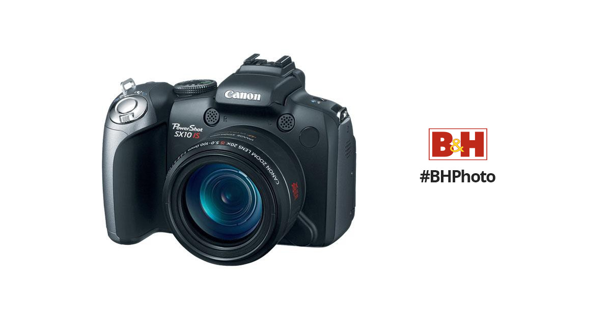 Canon PowerShot SX10 IS Digital Camera 2665B001 B&H Photo Video
