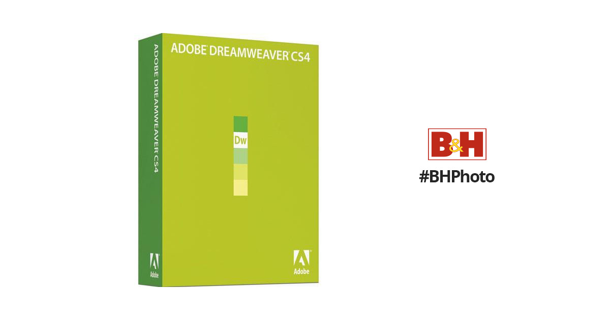 Adobe Dreamweaver CS4 Web Design Software for Windows 65013729