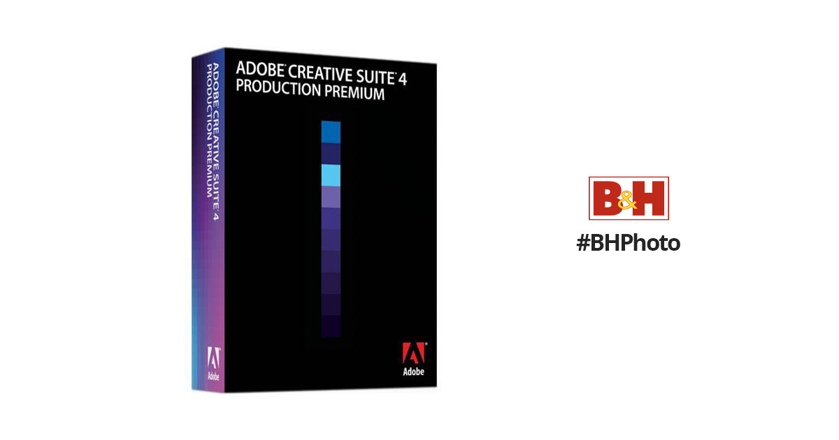Adobe Production Premium CS4 Software Suite for Mac 65022891 B&H