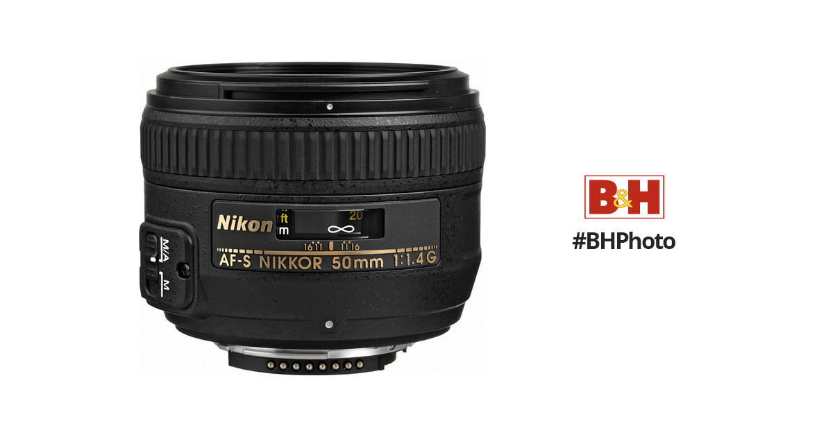 カメラ レンズ(単焦点) Nikon AF-S NIKKOR 50mm f/1.4G Lens