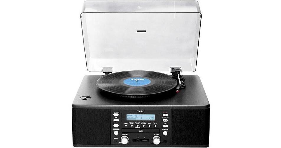 Teac LPU200 Turntable USB Recorder & CD/Radio LPU200 B&H Photo