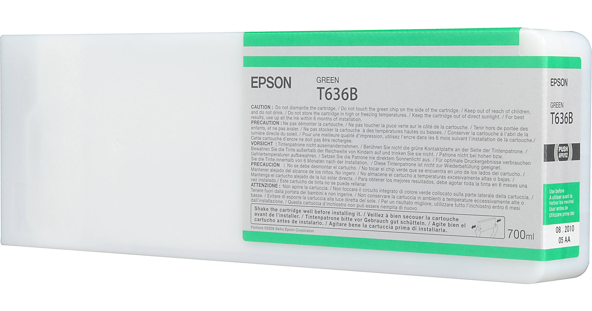 Epson Epson UltraChrome HDR 700 ml green original ink cartridge for Stylus C13T636B00 