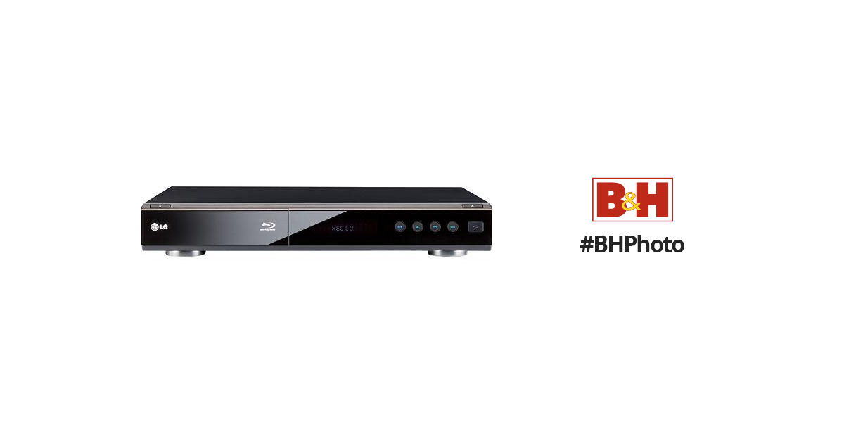 LG BD300 Blu-Ray Player Netflix Ready Black