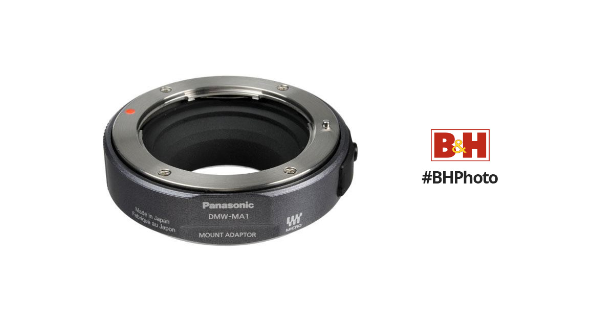 Panasonic DMW-MA1 Mount Adapter to Mount Four Thirds Lens