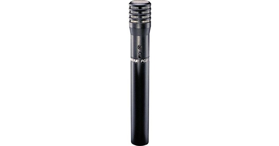 Shure PG81 Cardioid Condenser Instrument Microphone PG81LC B&H