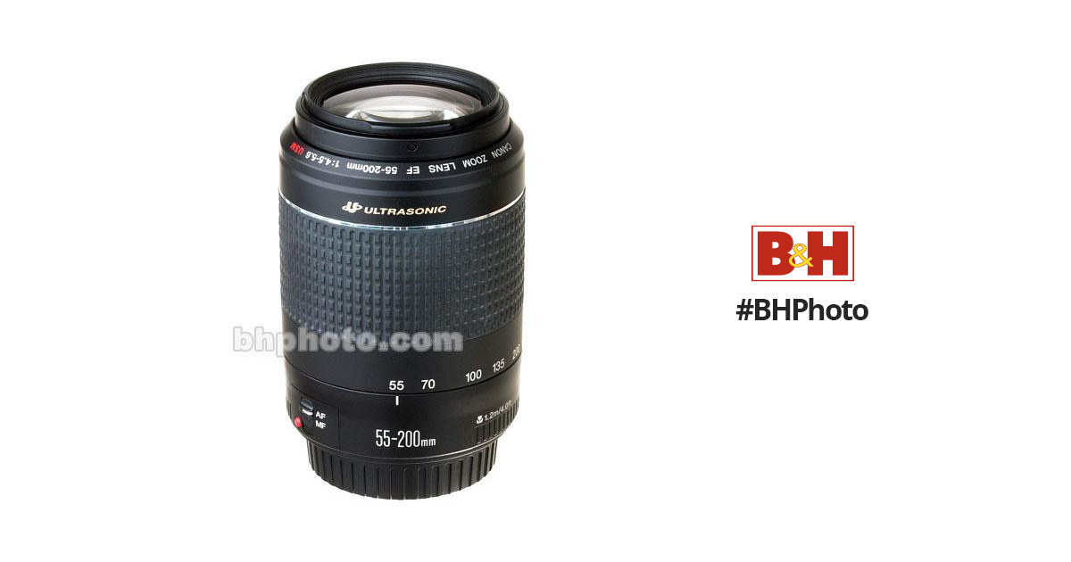 Canon Zoom Normal-Telephoto EF 55-200mm f/4.5-5.6 USM II