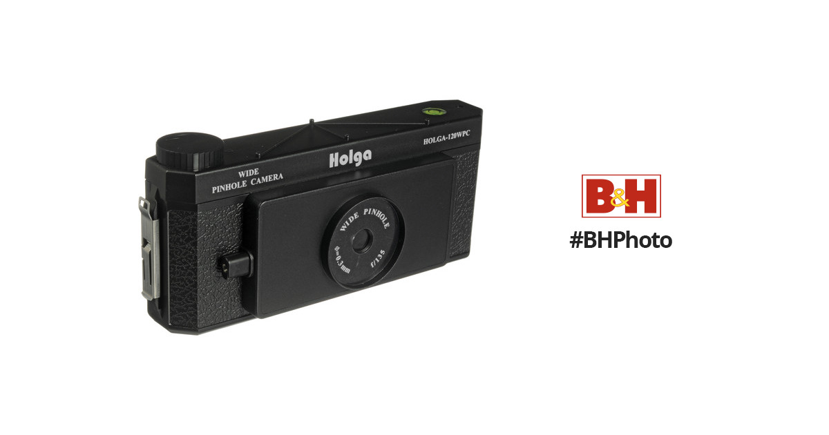Holga 120 WPC Panoramic Pinhole Camera Wide Format Film Lomo Camera Black 193120 