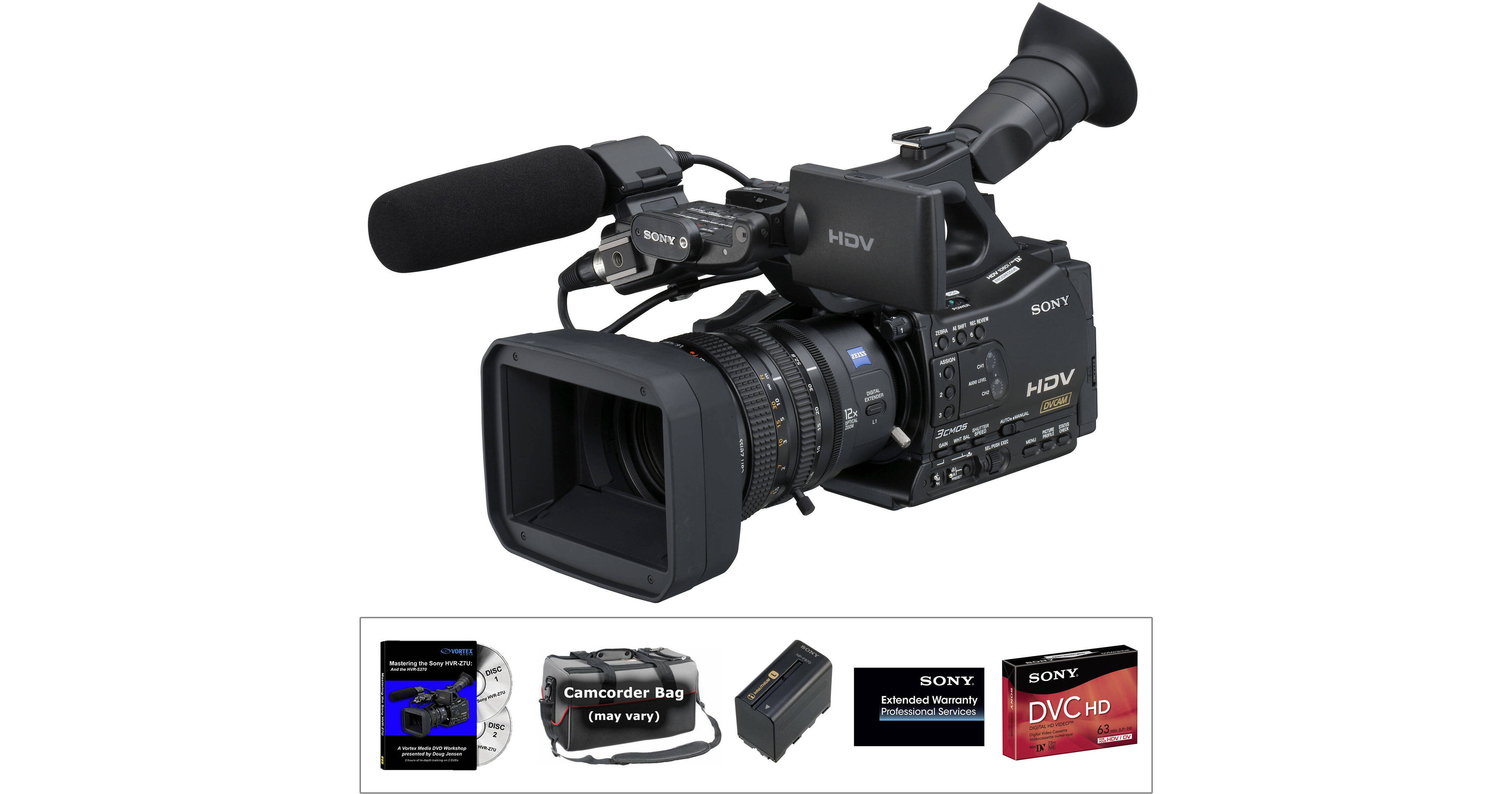 Sony HVRZ7U HDV Camcorder B&H Photo Video