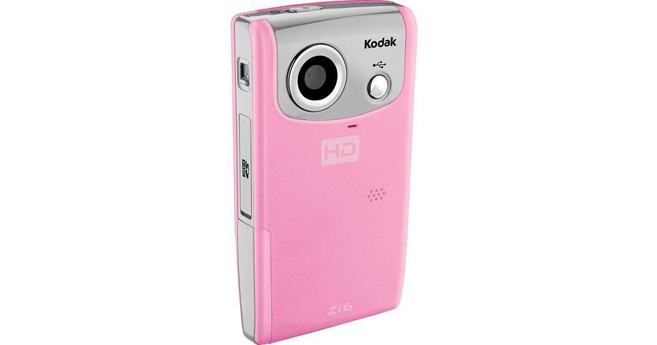 Kodak Zi6 Pocket Video Camera High Definition Camcorder ZI6PINK