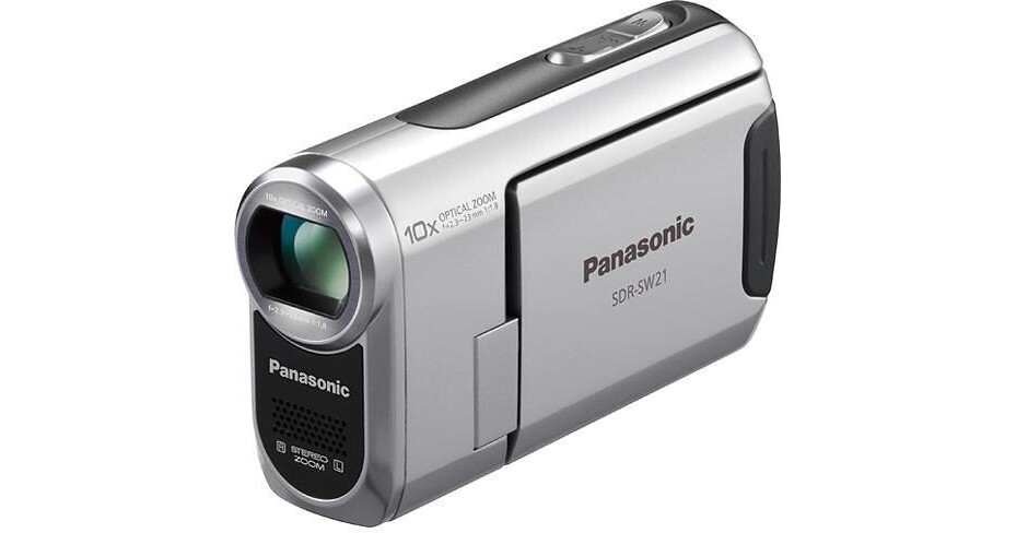 Panasonic SDRSW21 Waterproof SD Card Camcorder (Silver)