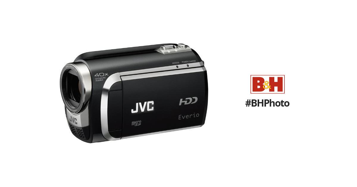 JVC Everio G GZ-MG680 Hard Disk Camera (Onyx Black) GZ-MG680B