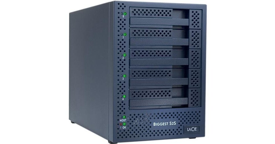 LaCie 7.5TB Biggest S2S eSATA External Hard Drive Array 301471U