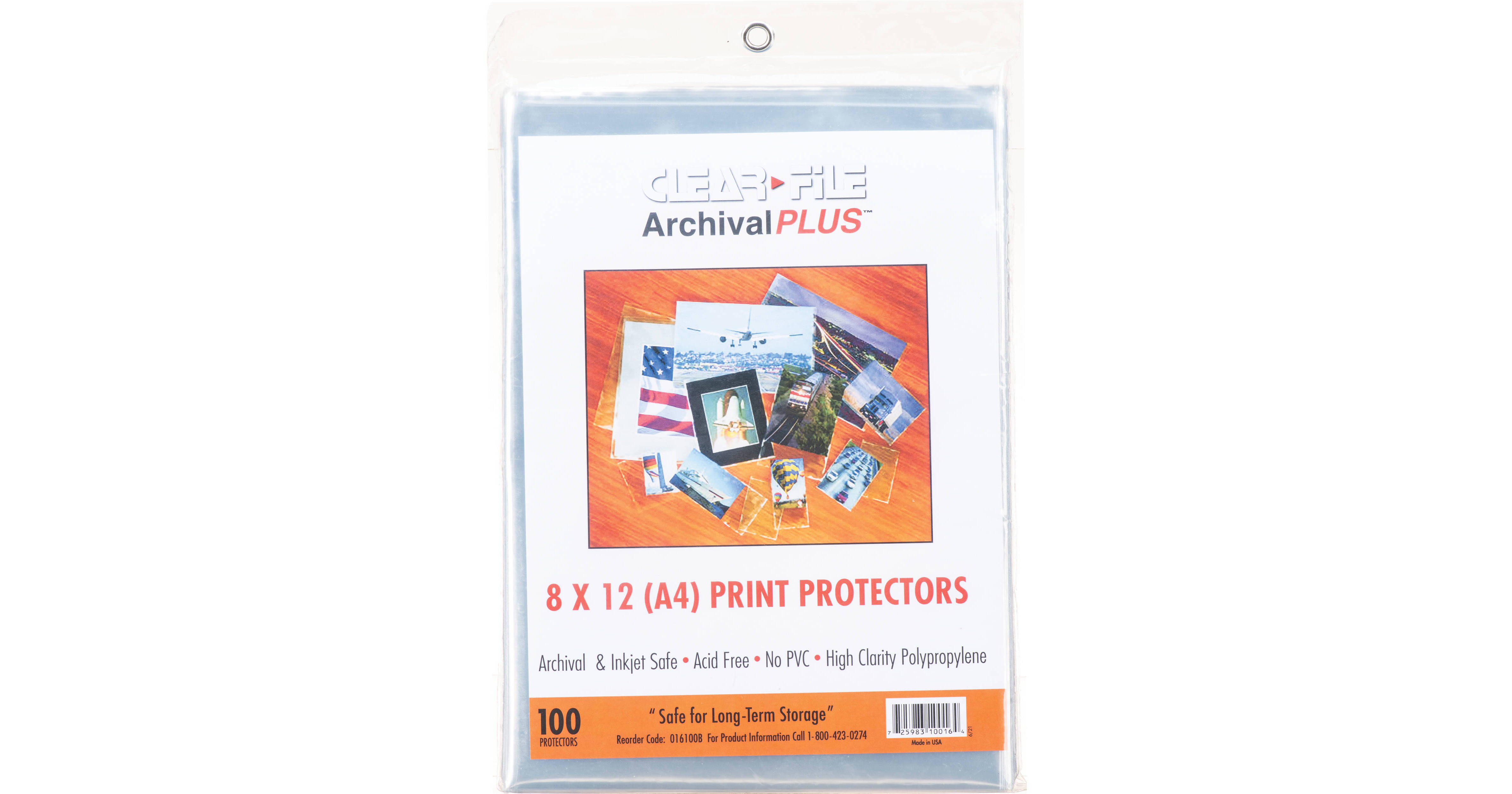 Clear Plastic Sleeves for 8x12 Prints (25 pack) - Global Image