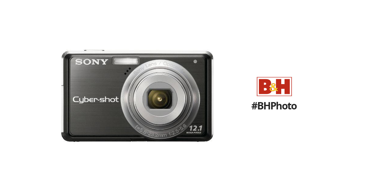 Sony DSC-S980 Cyber-shot Digital Camera (Black) DSC-S980/B B&H