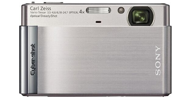 Sony DSCT90 Cybershot Digital Camera (Silver) DSCT90 B&H